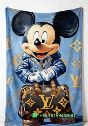 Louis Vuitton Throw Blankets